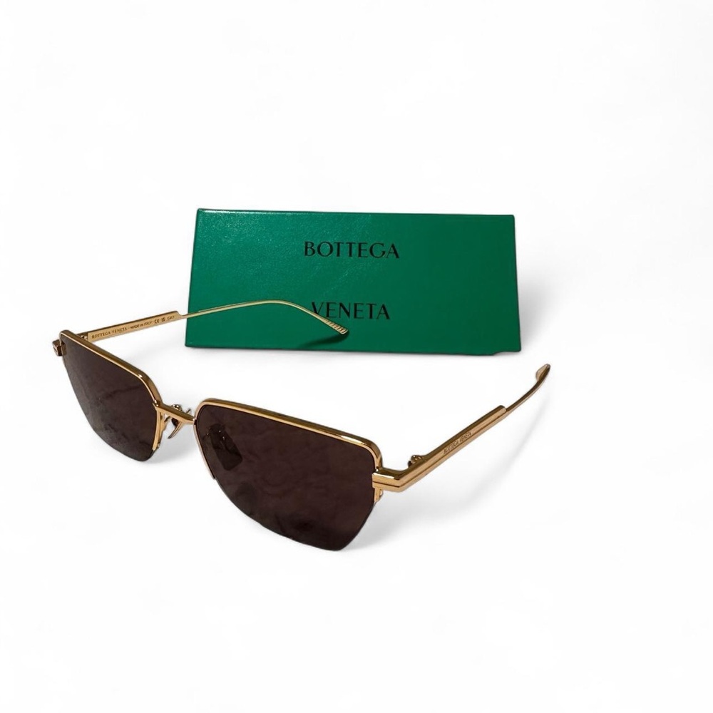 Bottega Veneta Square-Frame Sunglasses